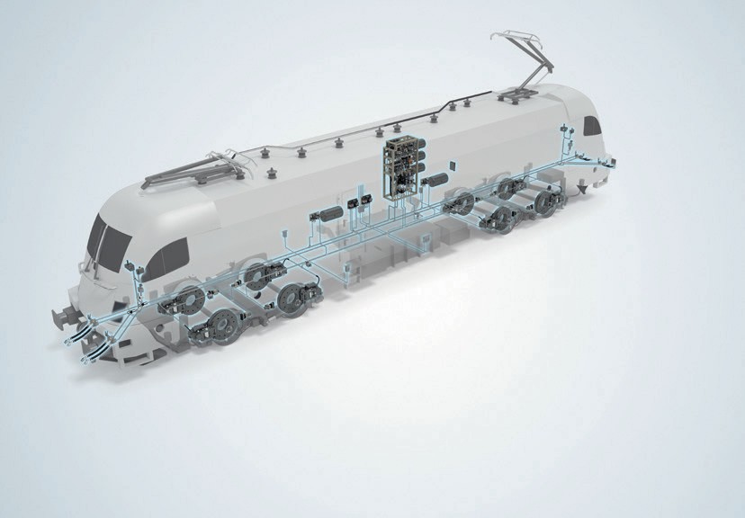 Тормозная система для техобслуживания локомотивов