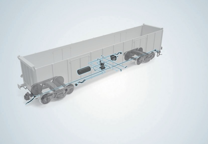 Тормозная система для грузовых вагонов